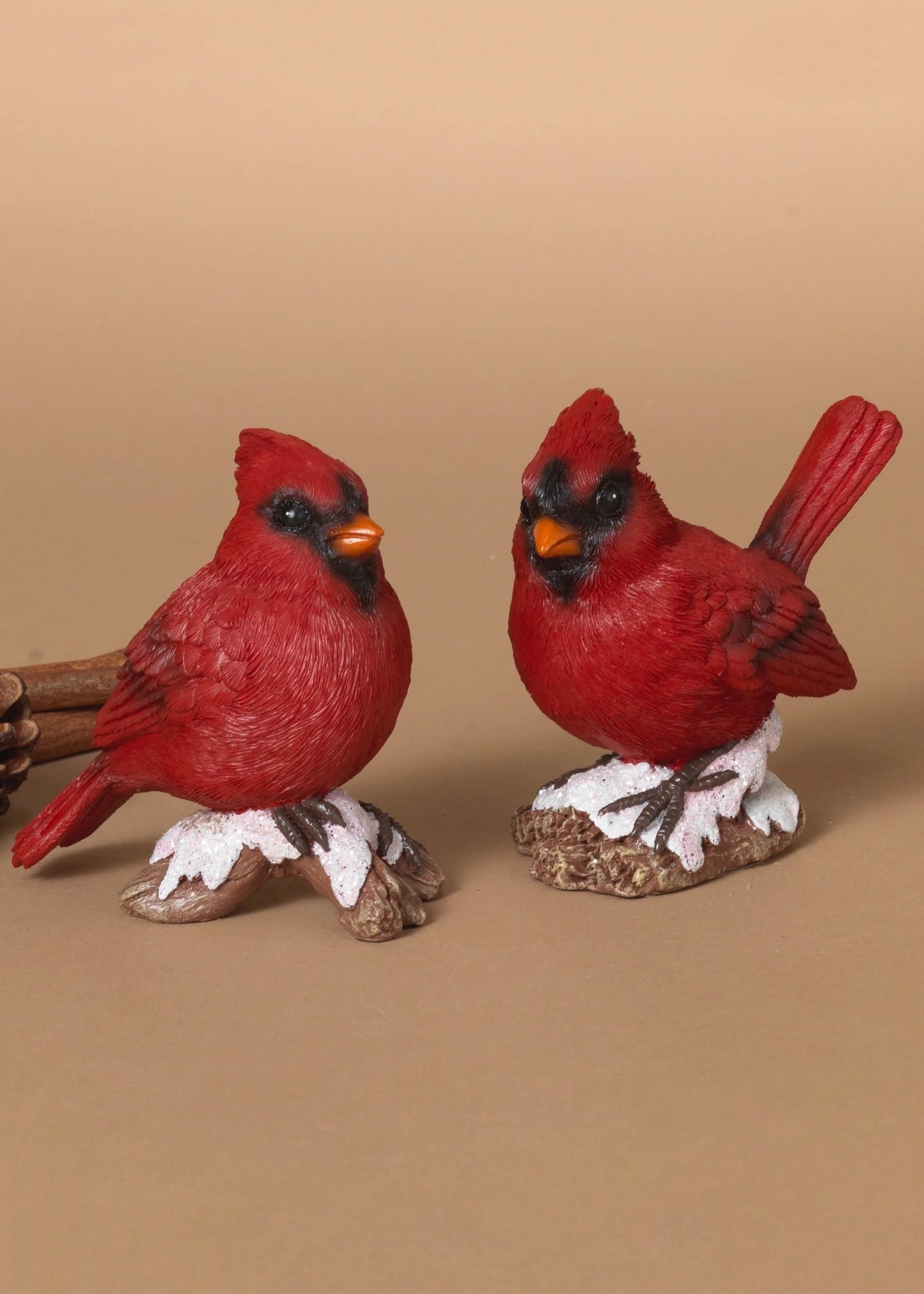 Holiday Cardinal on Snowy Base- Assorted