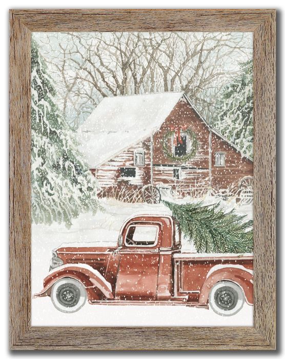Rustic Holiday I Print *Store Pick Up Only