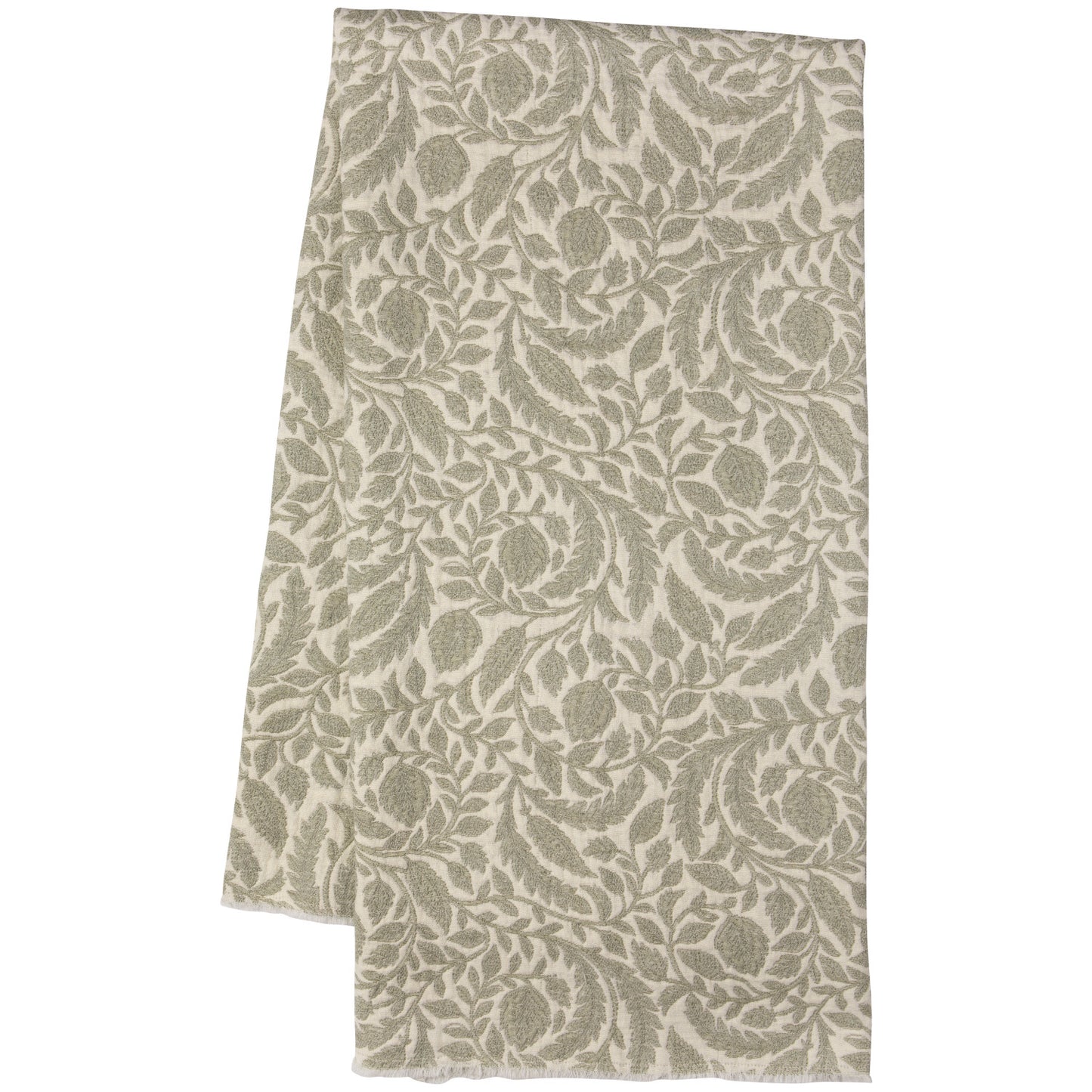 Topiary Green Throw