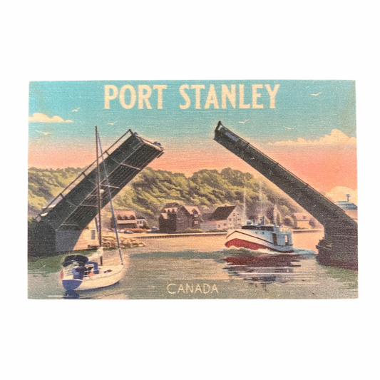 Port Stanley Magnet - Wood **Available In Store Only**
