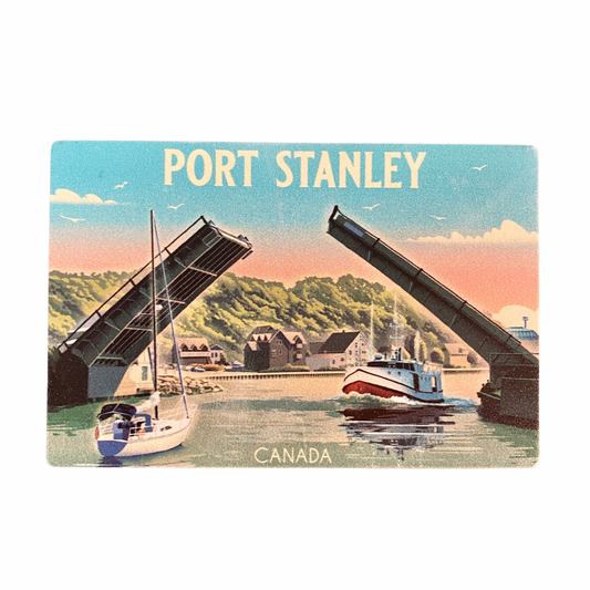 Port Stanley Magnet - Metal **Available In Store Only**