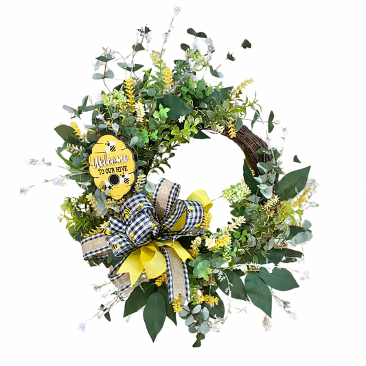 Welcome to our Hive Wreath