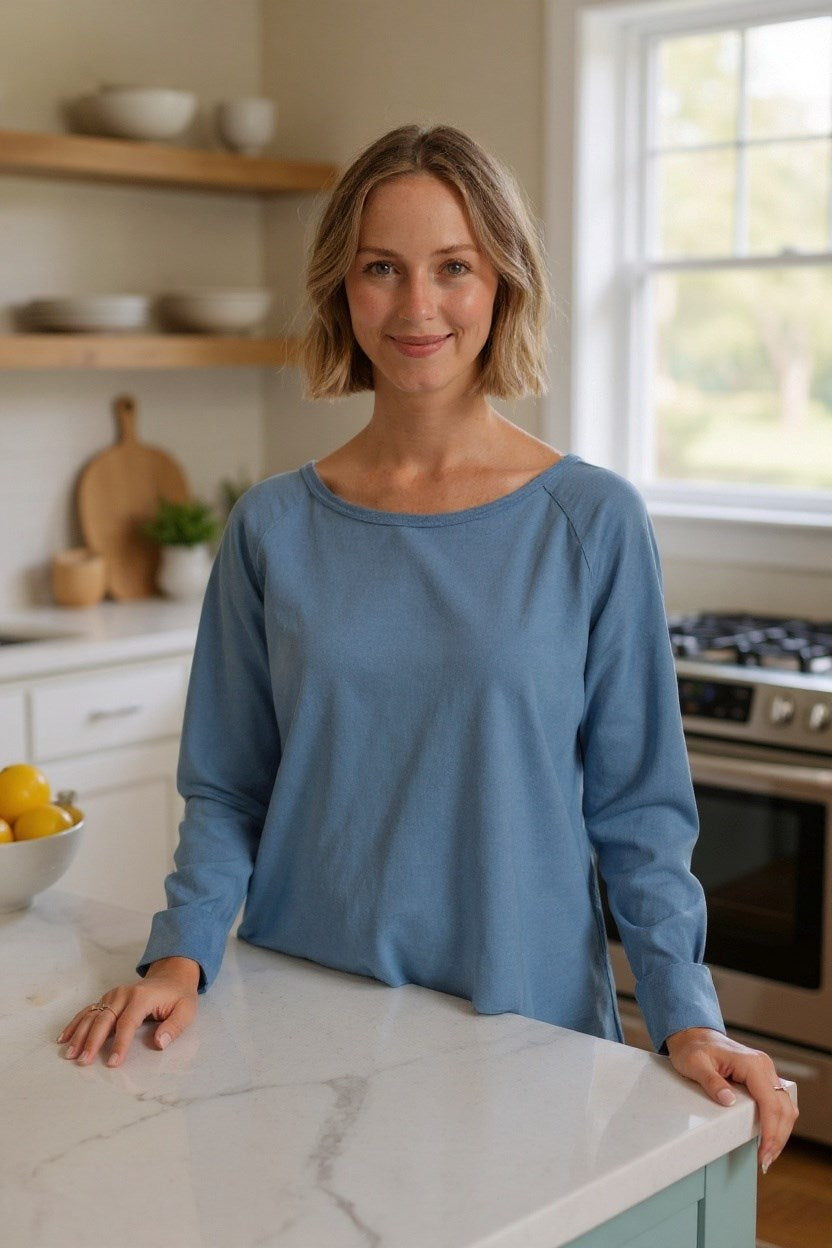 Crewneck Sweatshirt- Blue