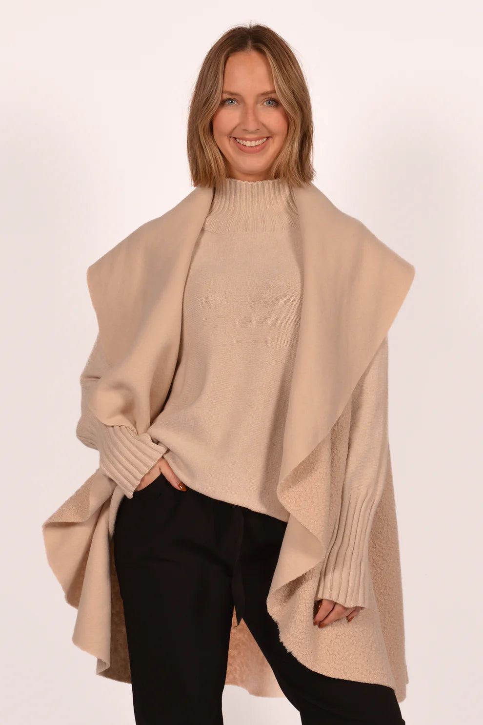 Boucle Vest - Beige