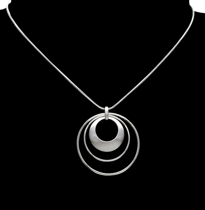 Hoop Row Sold Necklace