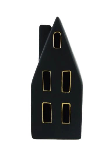 Black Ceramic LED House - Lg