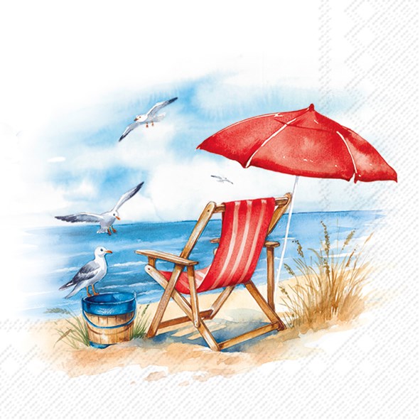 Beach Day Paper Napkins