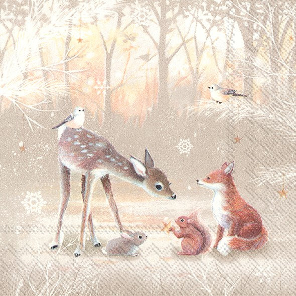 Silent Forest Luncheon Napkin
