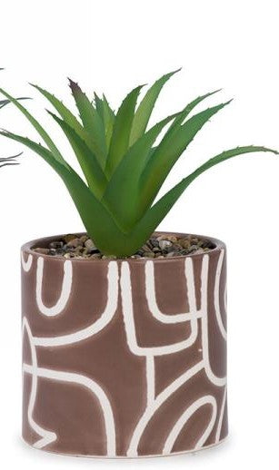 Artificial Plant in Ceramic Pot - Assorted Styles