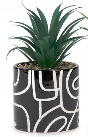 Artificial Plant in Ceramic Pot - Assorted Styles