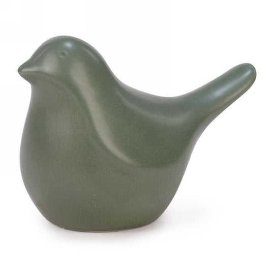 Sage Green Ceramic Bird (2 sizes)