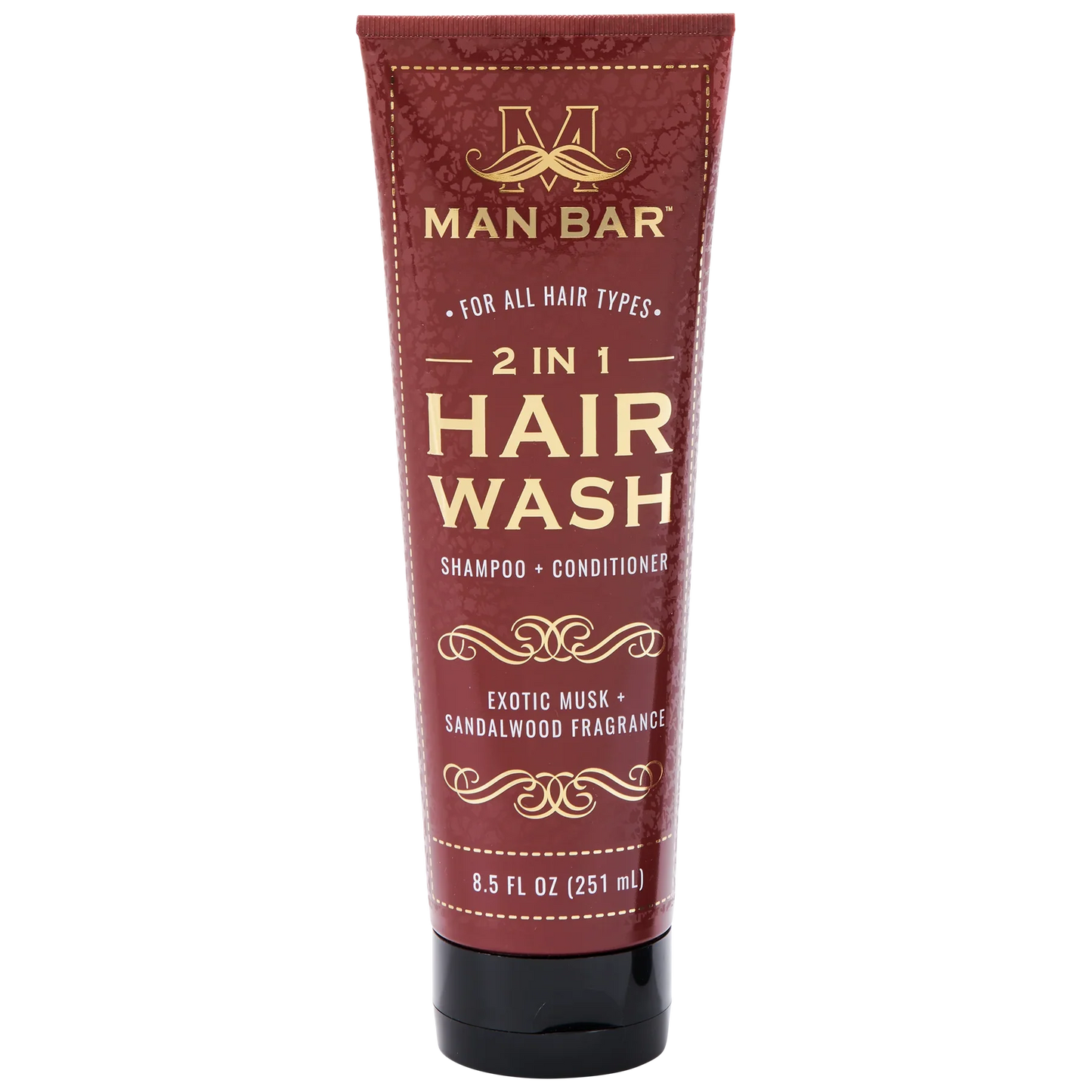 Man Bar 2 in 1 Hair Wash - Exotic Musk & Sandalwood