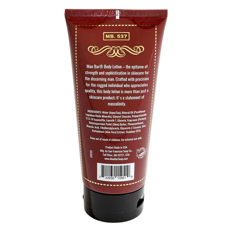 Man Bar Body Lotion - Exotic Musk & Sandalwood