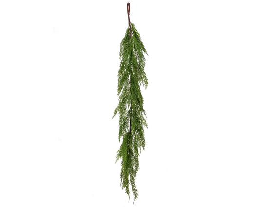 Real Touch Lebanon Cedar Garland 48″ – Green