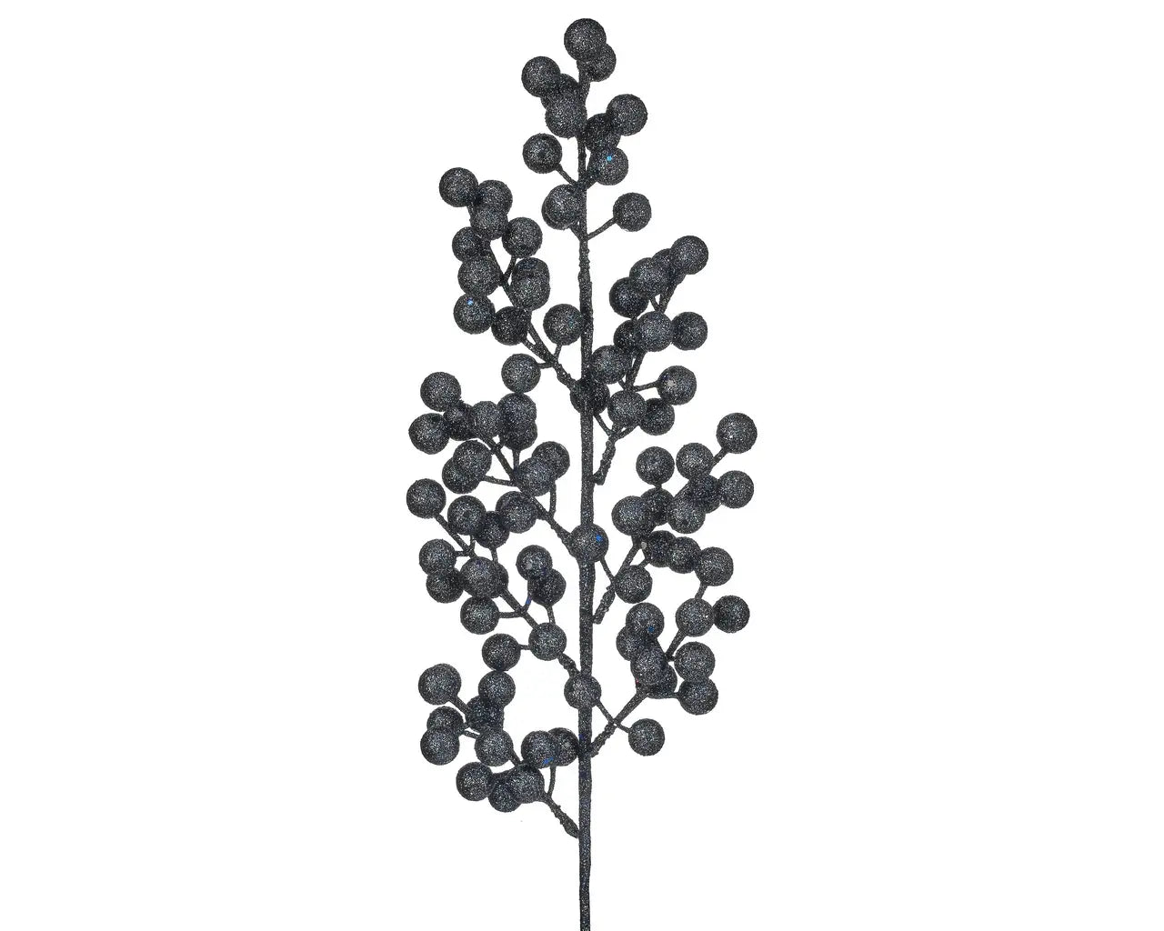 Glitter Berry 24″ Spray – Midnight Blue