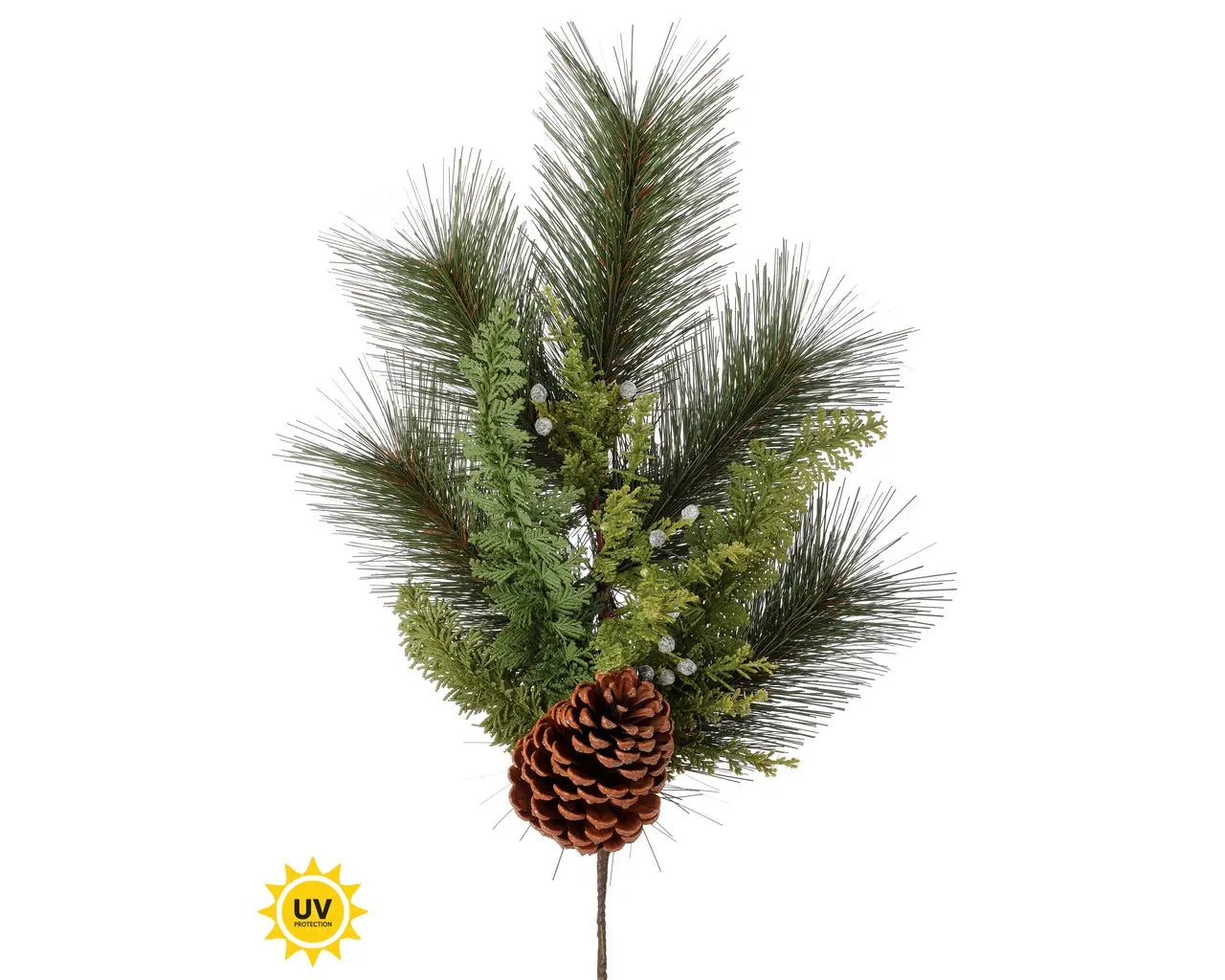 UV Protected Pine/Juniper 21″ Pick – Green