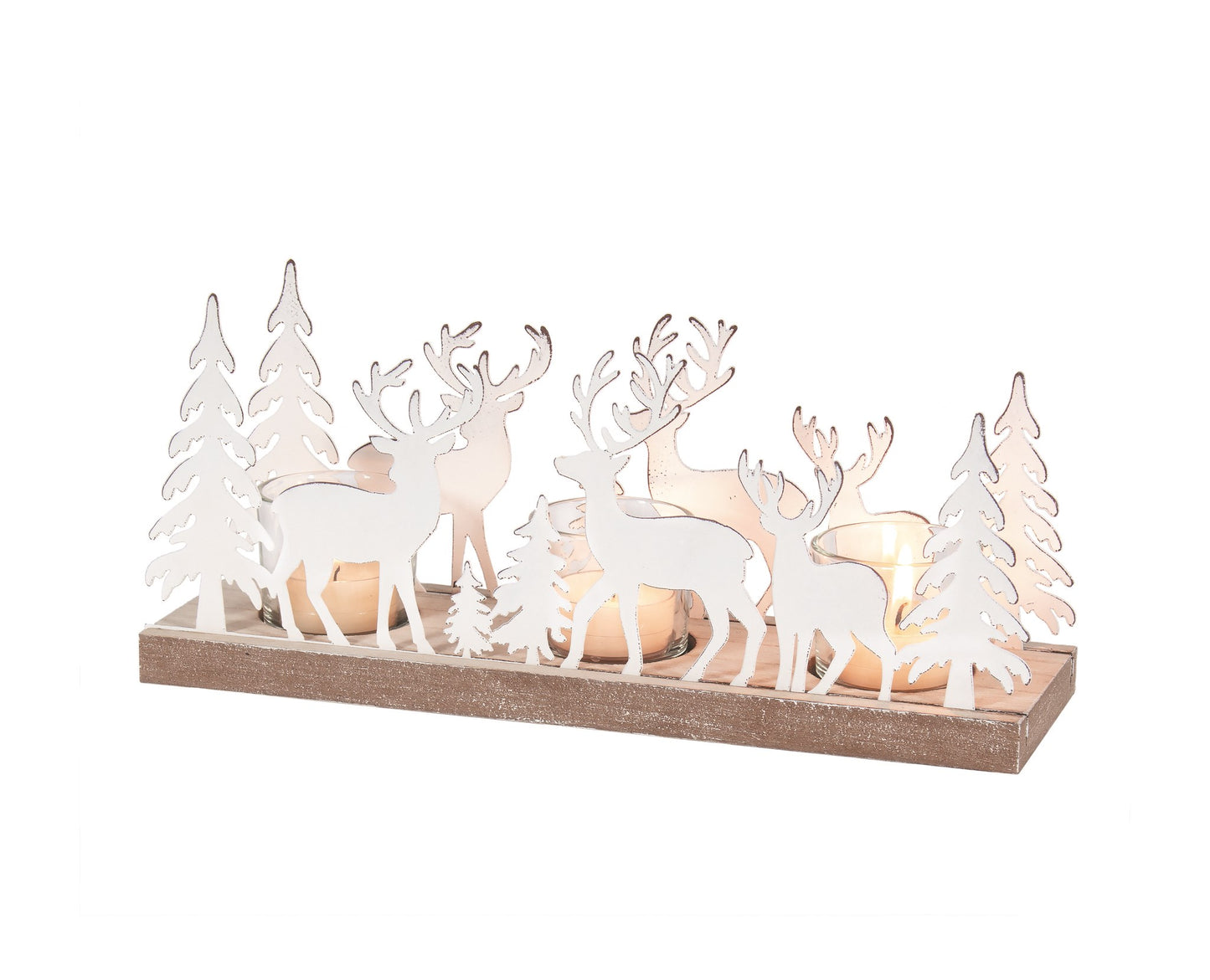 Deer Scape Tea-Light Holder