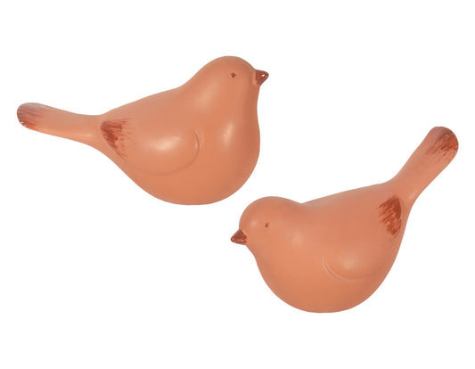 Orange Ceramic Bird Assorted Styles