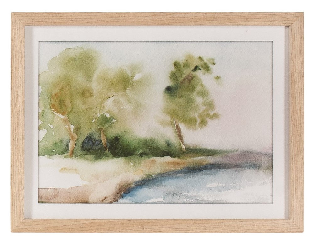 Water Colour Landscape Print l *Pick Up Only