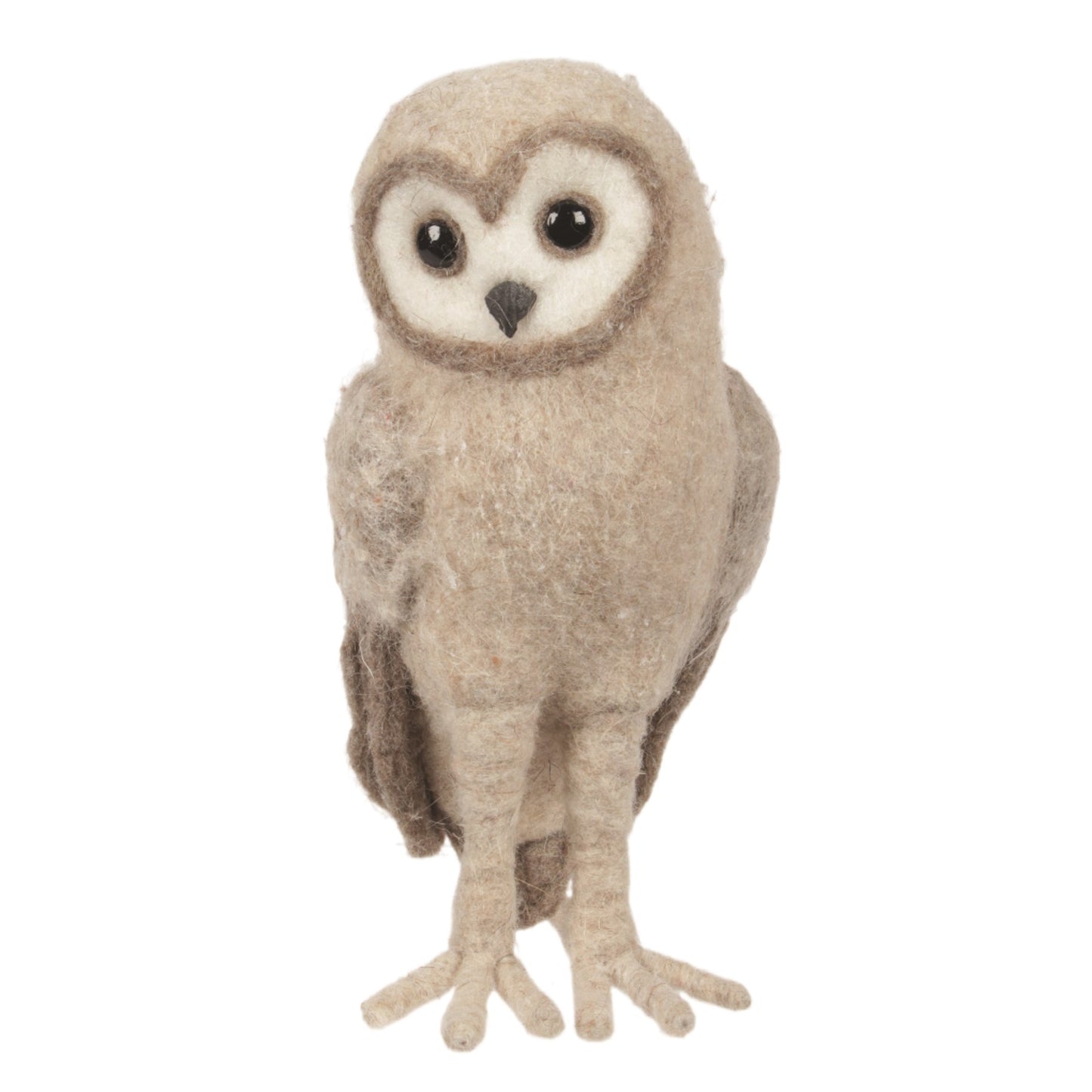 Felted Barn Owl Table Decor