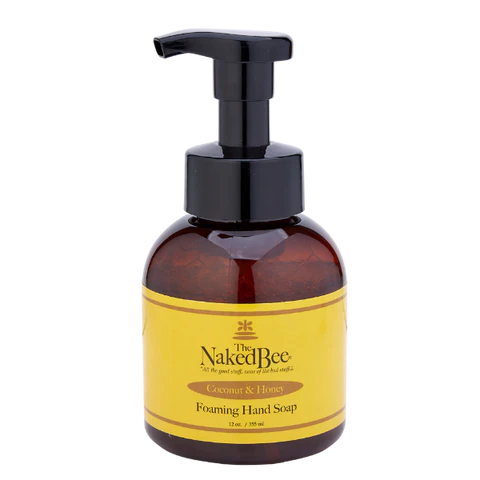 The Naked Bee Foaming Hand Soap - Coconut and Honey 12 oz