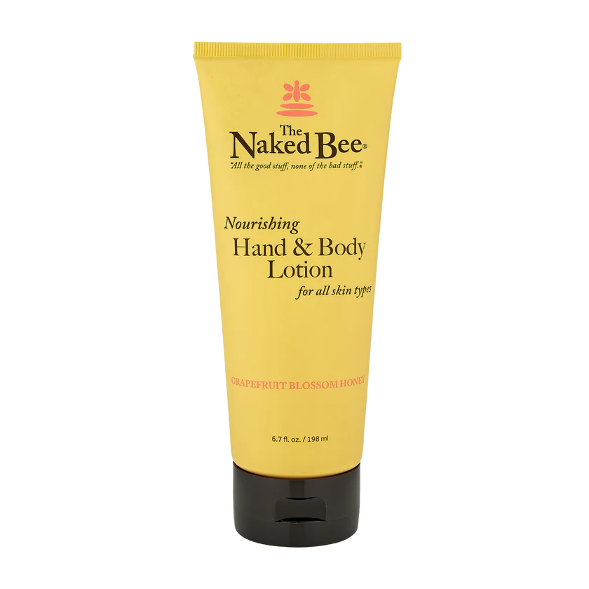 Naked Bee Hand and Body Lotion - Grapefruit Blossom and Honey (2 Sizes)