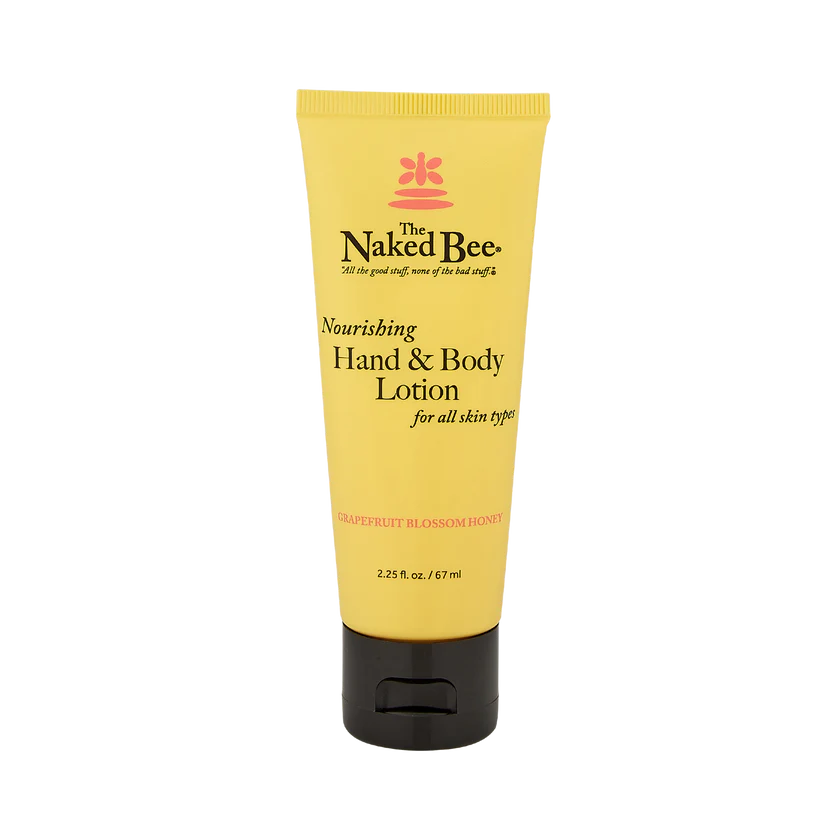 Naked Bee Hand and Body Lotion - Grapefruit Blossom and Honey (2 Sizes)