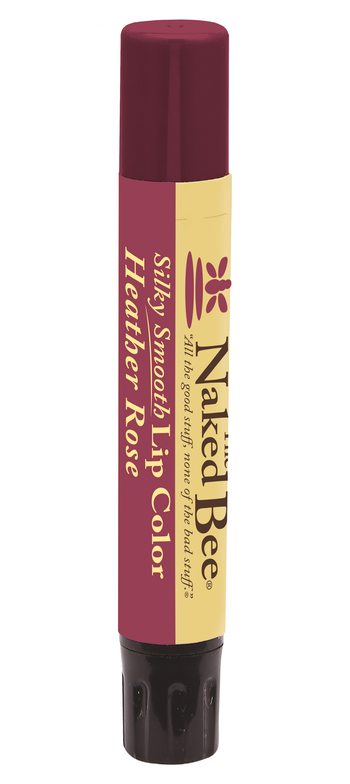 The Naked Bee Silky Smooth Lip Colour - Heather Rose
