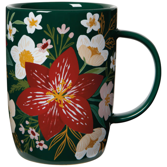 Tall Amaryllis Mug