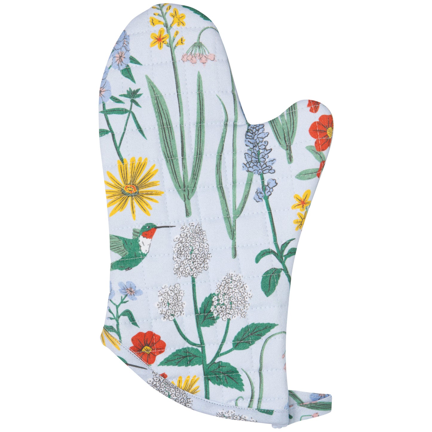 Hummingbird Oven Mitt Pair