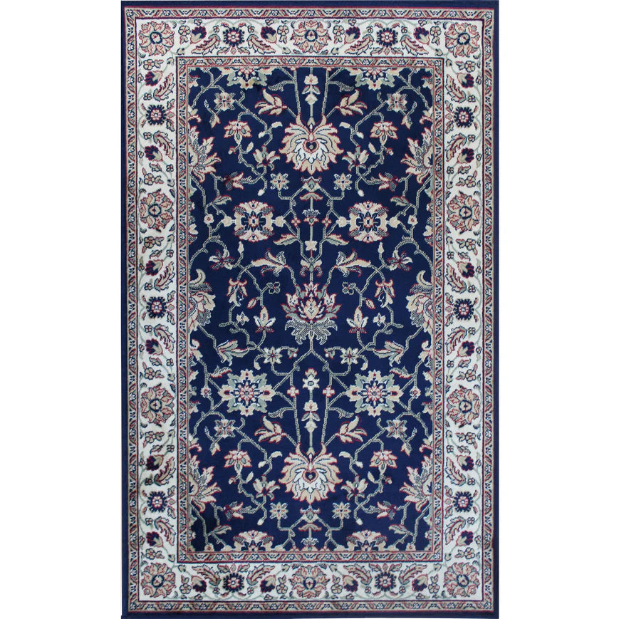 Art Silk Majesty Navy Rug