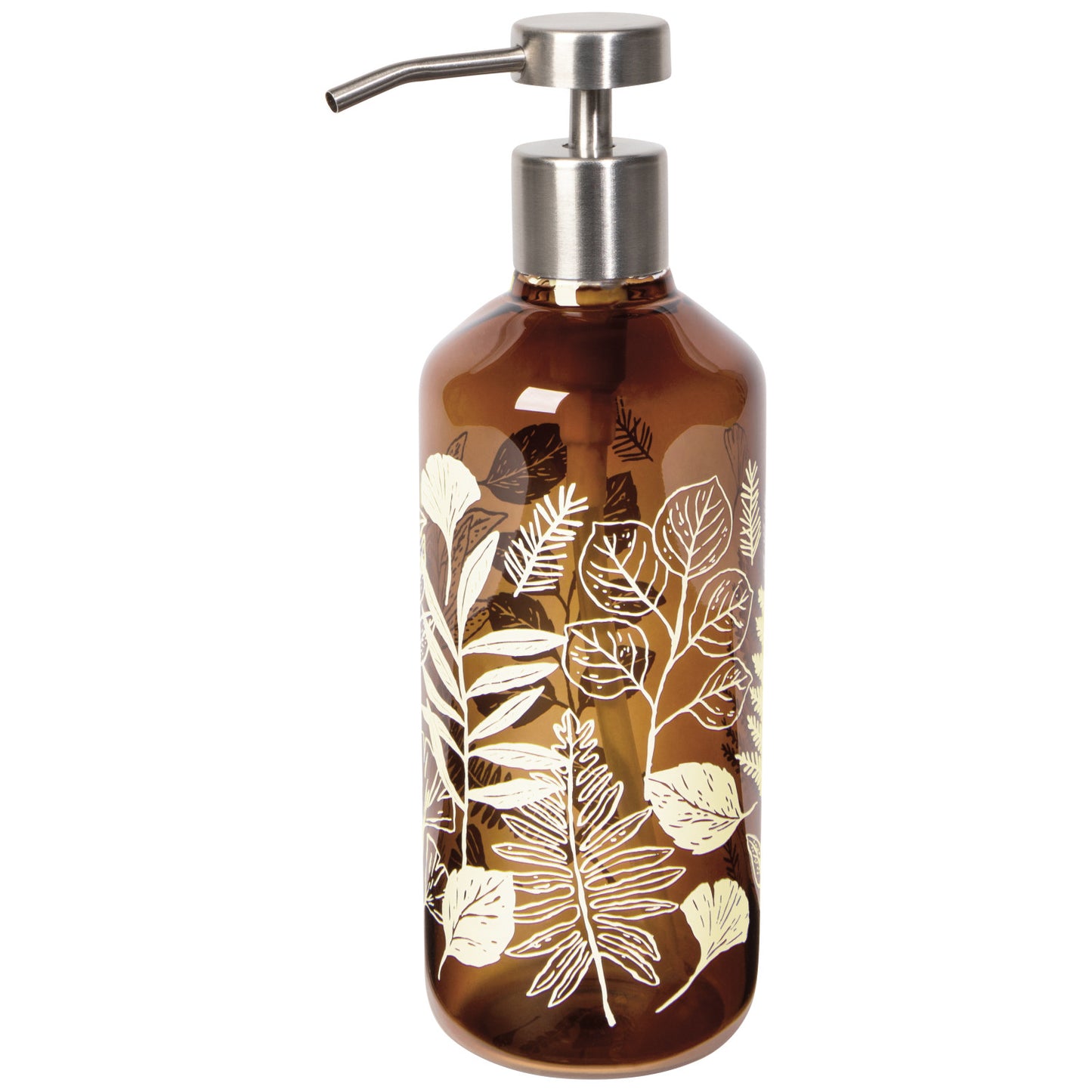 Fern & Frond Glass Soap Pump - Joshua & Company
