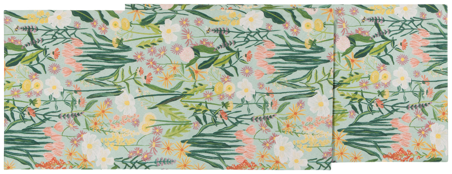 Bees and Blooms Table Runner