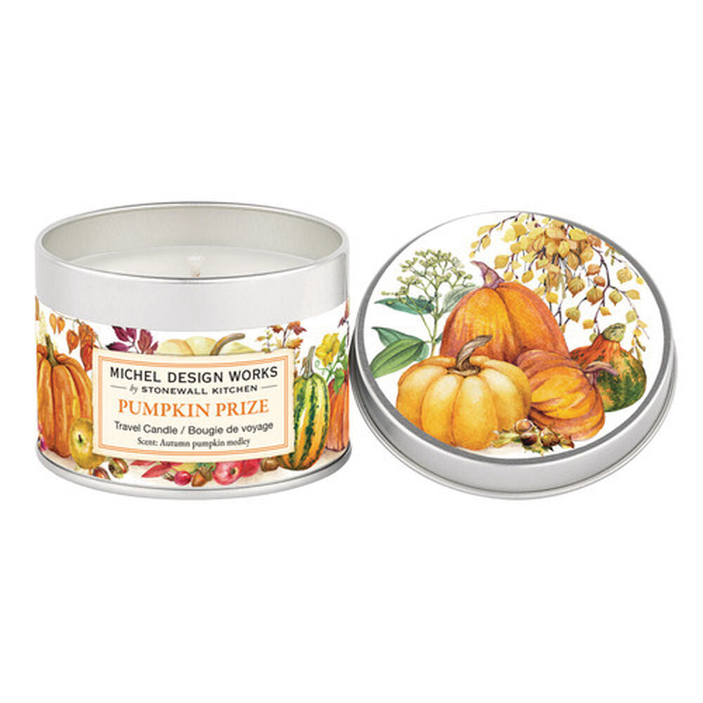 Michel Design Works Pumpkin Prize Travel Candle