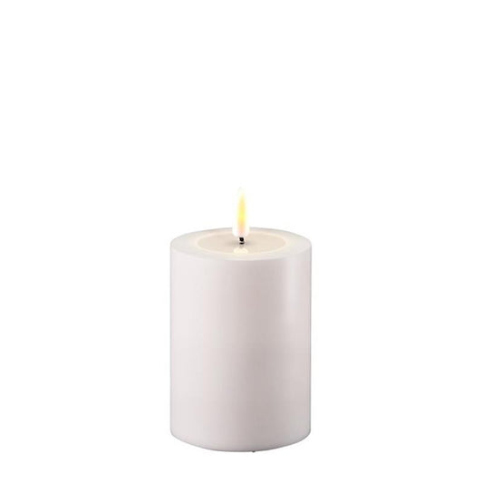 White Outdoor Wetlook LED Candle 3" x 4"
