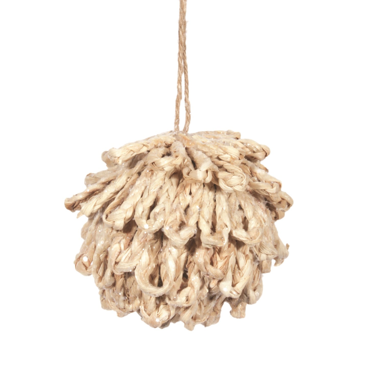 Braided Rope Loop Ornament