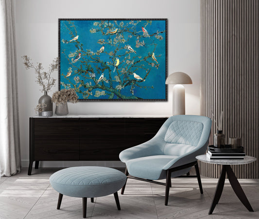 Birds Among Almond Blossoms *Pick Up Only