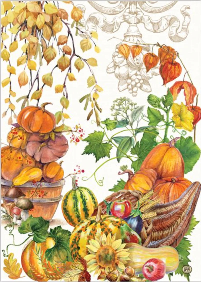 Michel Design Works Pumpkin Prize Kitchen Towel