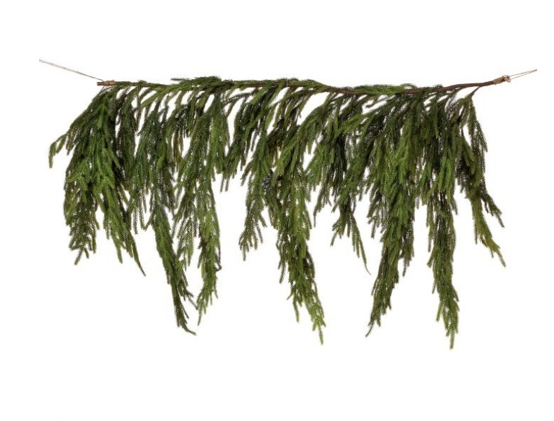 Norfolk Pine Dripping Garland 40"x27"