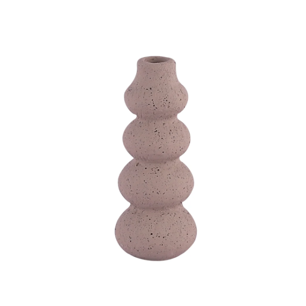Beige Speckled Anzio Candleholder