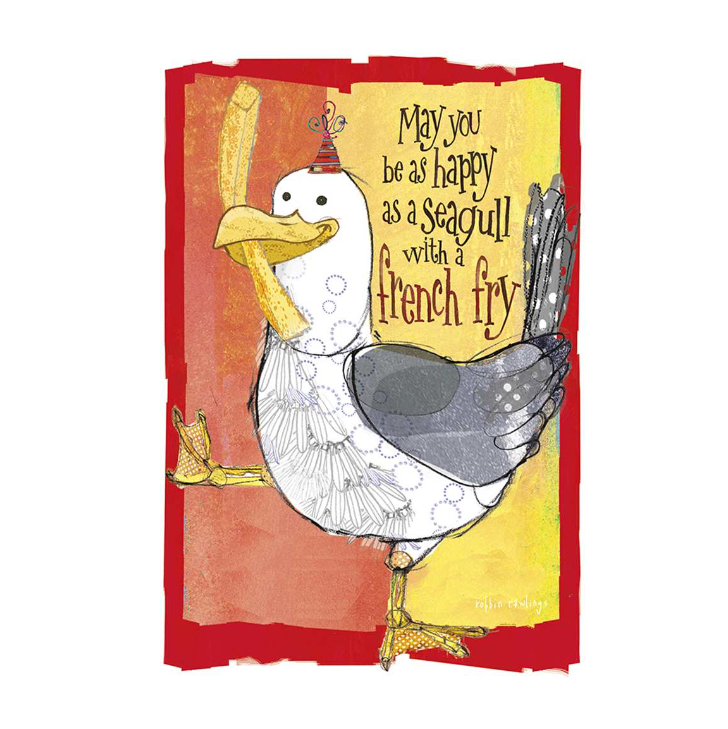 Seagull with a French Fry