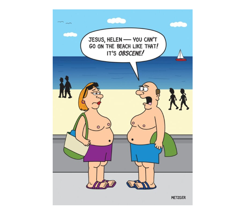 Obscene - Birthday Card