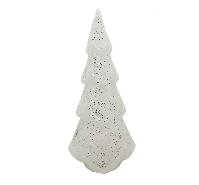 Glass Tree Decor - LED 10.5"