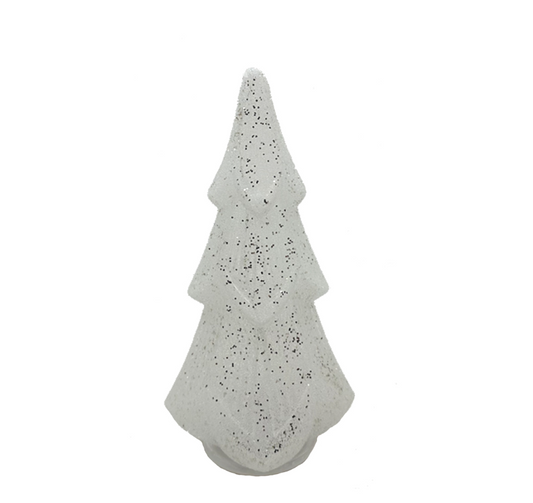 Glass Tree Decor - LED 9"