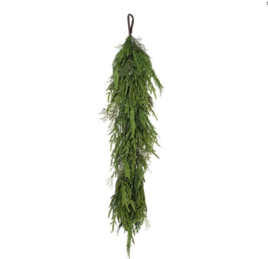 Cyprus Norfolk Pine Garland 48"
