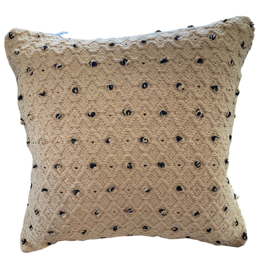 Cotton with French Knots Cushion