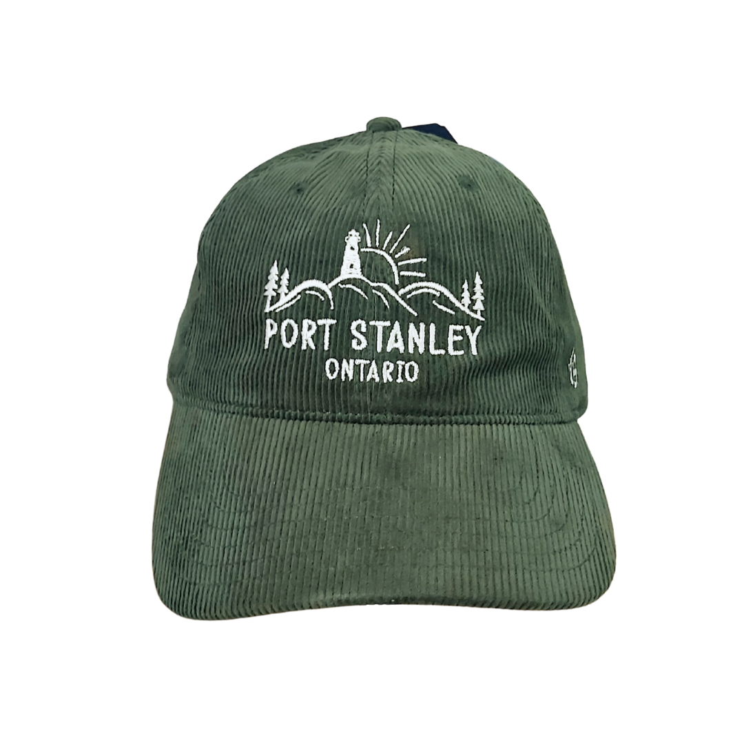 Port Stanley Corduroy Adjustable Ball Cap (assorted colours)