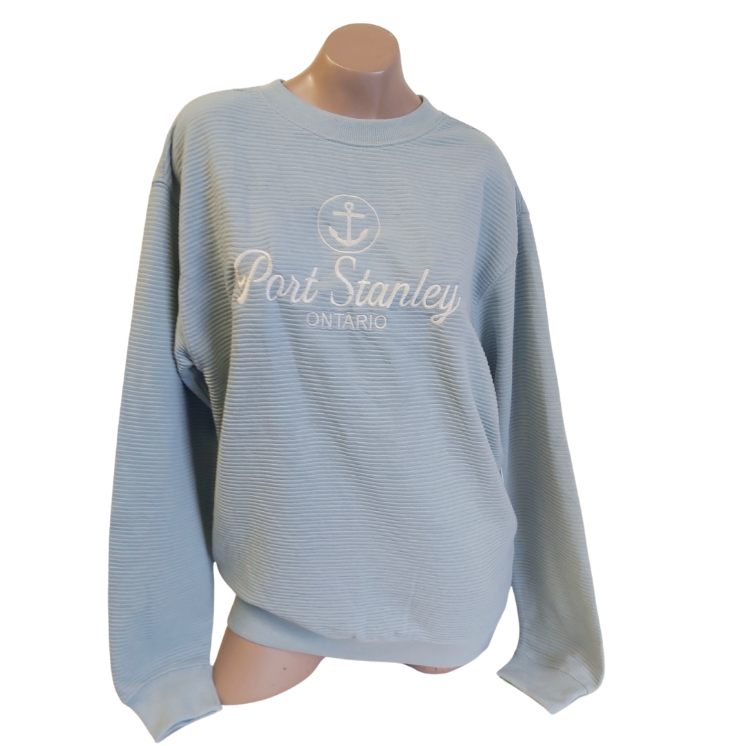 Port Stanley Ottoman's Crew Neck Sweatshirt - Light Green