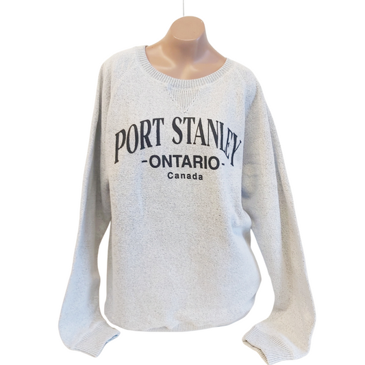 Port Stanley Nantucket Crew Neck Sweatshirt - Grey Mix