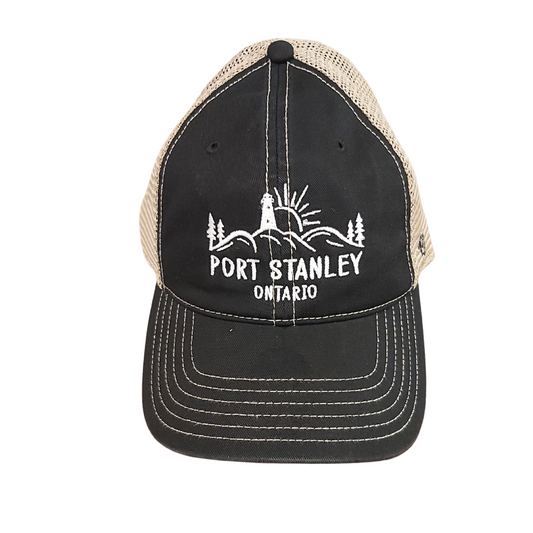 Port Stanley Vintage Mesh Dark Brown Hat